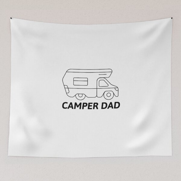 Item preview, Camper Dad Funny Camping designed and sold by Harmonick-Tees.