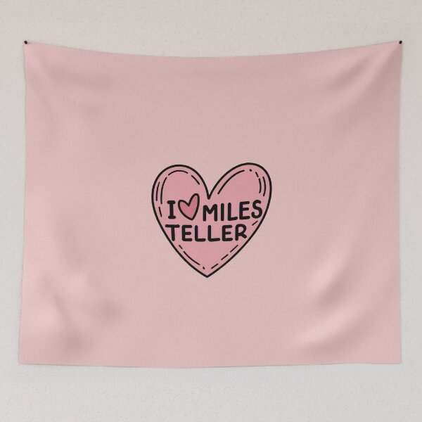 Item preview, I Love Miles Teller designed and sold by Itsheartshop.