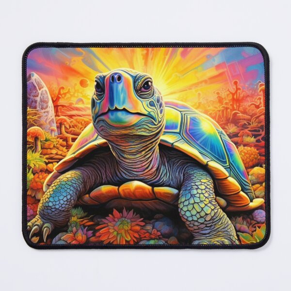 Item preview, Rainbow turtle designed and sold by synesthesia4u.