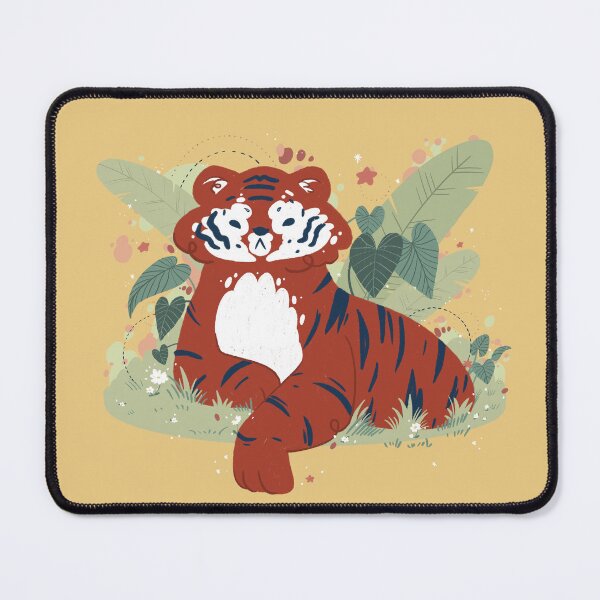 Item preview, Tiger in the Forest by Ortolana Clare designed and sold by ortolanaclare.