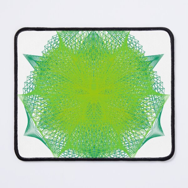 Item preview, CirclesOnCircle-2B [11110044-Greens-WB] designed and sold by LottMultimedia.