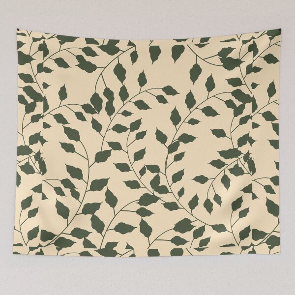Item preview, Leaves "Beige Background" designed and sold by Asmaa Abdul-Azim.