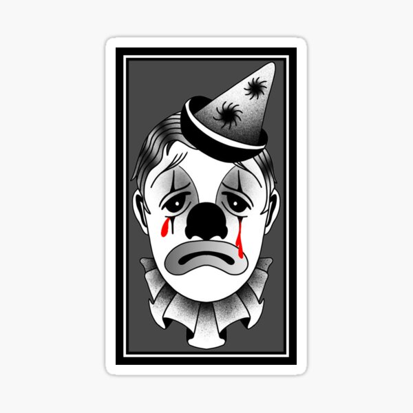 Item preview, Sad Clown designed and sold by echari29.