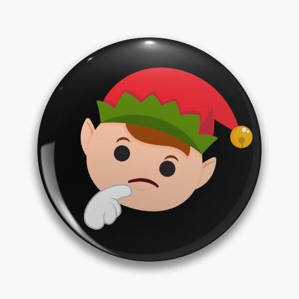 Artikelvorschau, Elf Emoticons Thinking Elf Funny Christmas Kids Elf Emoticon Gear entworfen und verkauft von DynamicDesign.