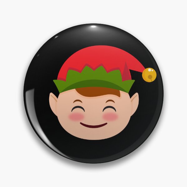 Item preview, Elf Emoticons Blushing Elf Funny Christmas Kids Elf Emoticon Gear designed and sold by DynamicDesign.