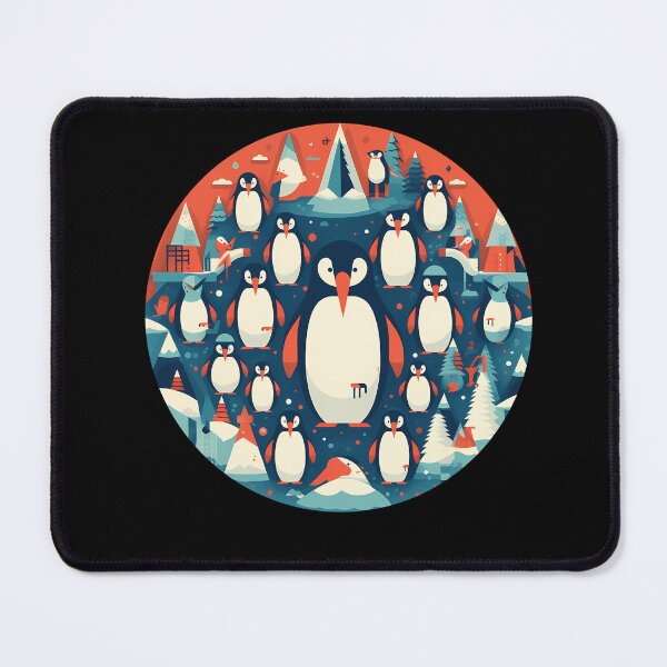 Item preview, Penguin in Xmas Ornament, Love Penguins designed and sold by Logiamerch.