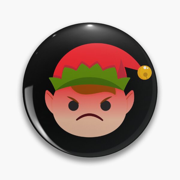 Item preview, Elf Emoticons Angry Elf Funny Christmas Kids Elf Emoticon Gear designed and sold by DynamicDesign.
