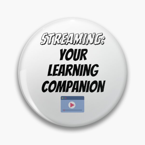 Item preview, Streaming Your Learning Companion Design designed and sold by JAMTEESHOP.