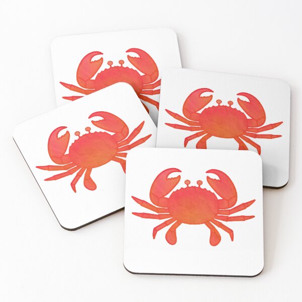 Item preview, Crab seafood hand drawn illustration designed and sold by Anngozza2.