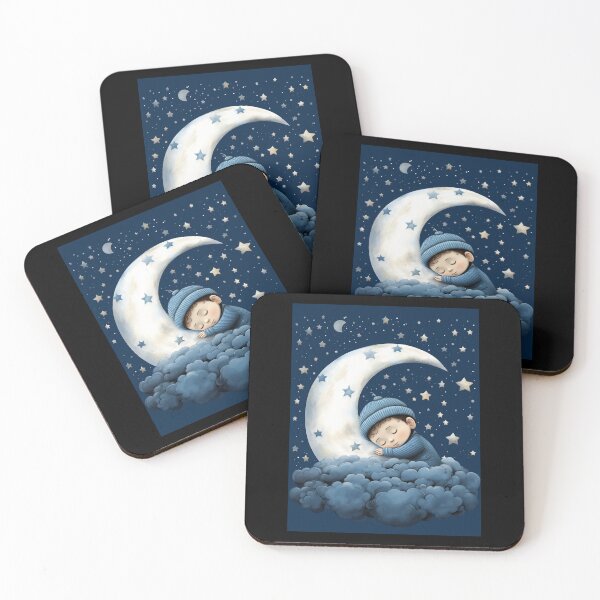 Item preview, Sleep On The Moon designed and sold by SallieIrma.