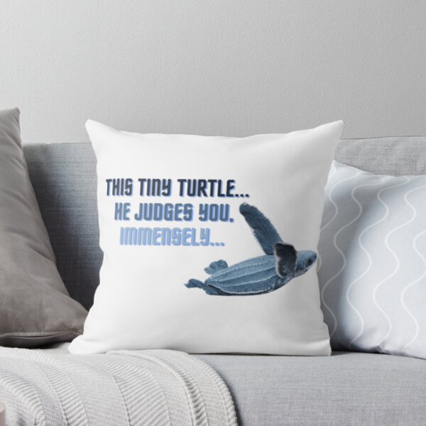 Item preview, This tiny turtle... he judges you, immensely... Flying Blue Turtle Animal Photo Sticker designed and sold by tinyindiangirl.
