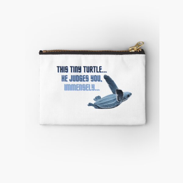 Item preview, This tiny turtle... he judges you, immensely... Flying Blue Turtle Animal Photo Sticker designed and sold by tinyindiangirl.