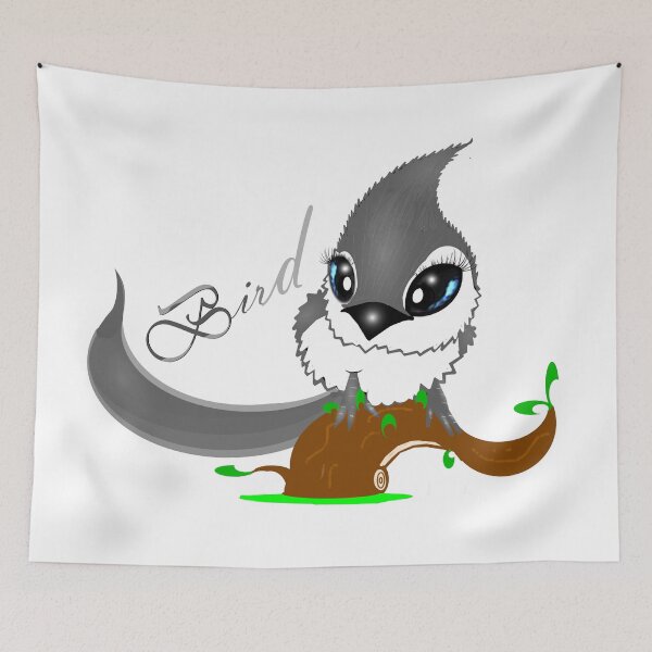 Item preview, Charming bird  designed and sold by Shirley cute art .
