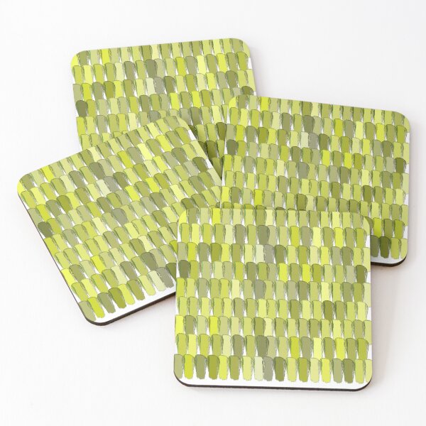 Item preview, Shades of green (paint) designed and sold by Whimsy Trail Co.