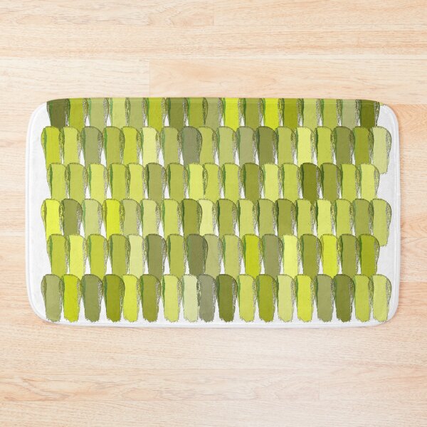 Item preview, Shades of green (paint) designed and sold by m-yoga-store.