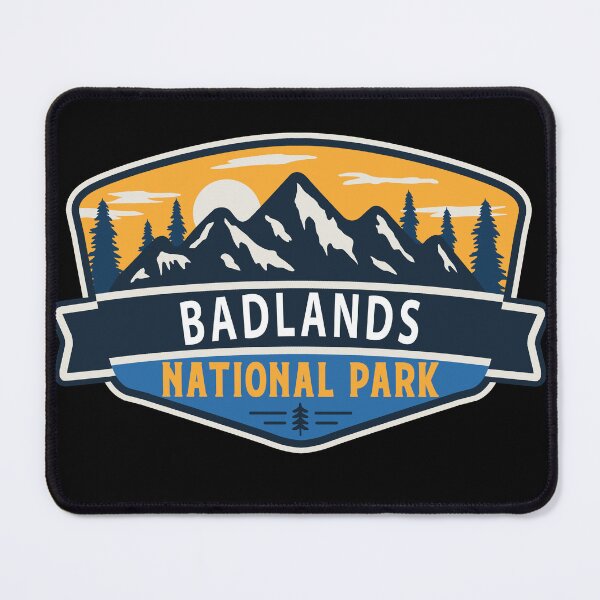 Item preview, Badlands National Park-Vintage designed and sold by Nature-spirit.