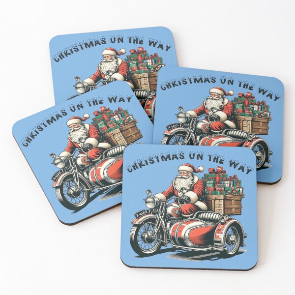 Item preview, Santa Hits the Road: Holiday Deliveries with a Twist designed and sold by Hibiskusmond.