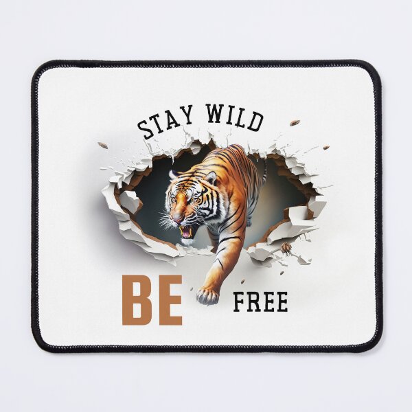 Item preview, Stay Wild Be Free Sticker designed and sold by vicky85076.