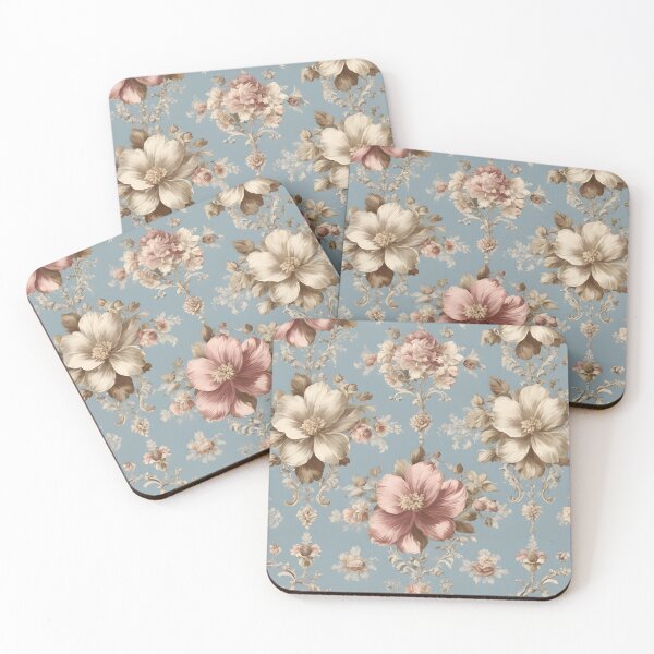 Item preview, Romantic vintage shabby chic pattern designed and sold by Naturitude.