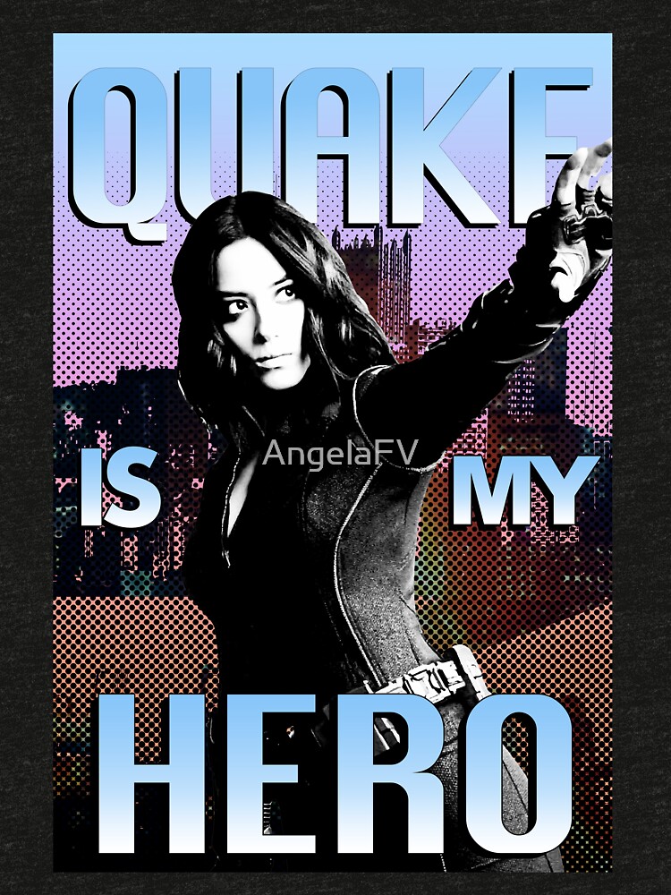 quake is my hero shirt