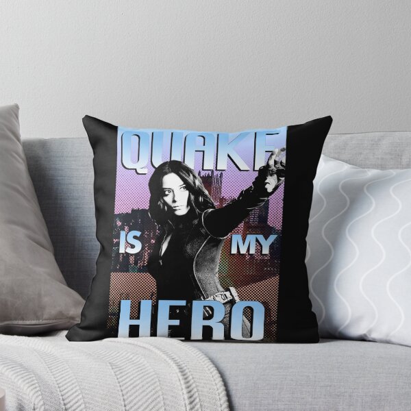 Item preview, Quake Is My Hero Poster  designed and sold by AngelaFV.