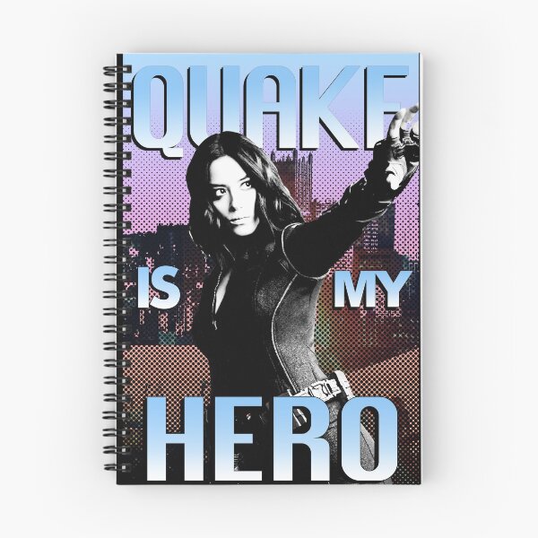 Item preview, Quake Is My Hero Poster  designed and sold by AngelaFV.