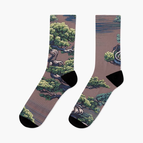 Item preview, Bonsai Art :Pixel Pointillism 1 designed and sold by CareToCanvas.