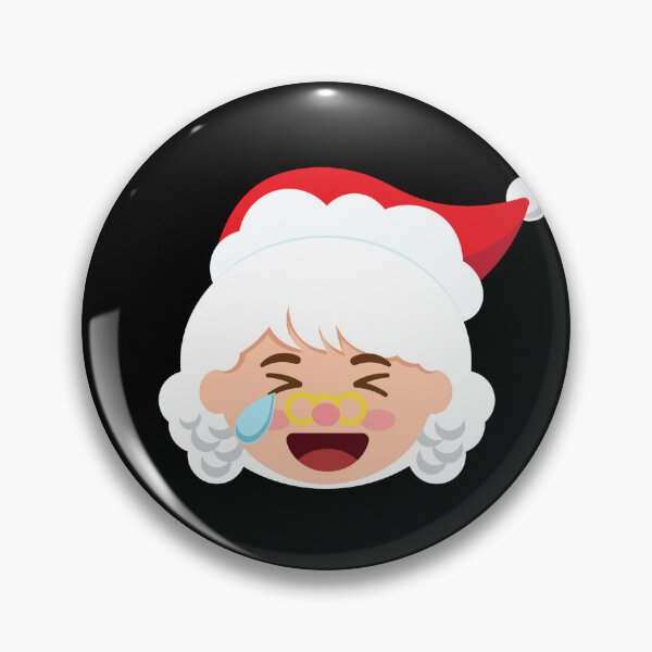 Item preview, Mrs Claus Emoticons Cry Laughing Loud Christmas Mrs Claus Gear designed and sold by DynamicDesign.