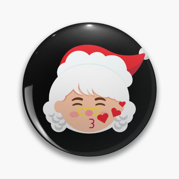 Item preview, Mrs Claus Emoticons Blowing Kisses Christmas Mrs Claus Gear designed and sold by DynamicDesign.
