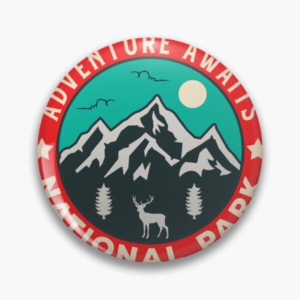 Item preview, Adventure Awaits national park designed and sold by Nature-spirit.