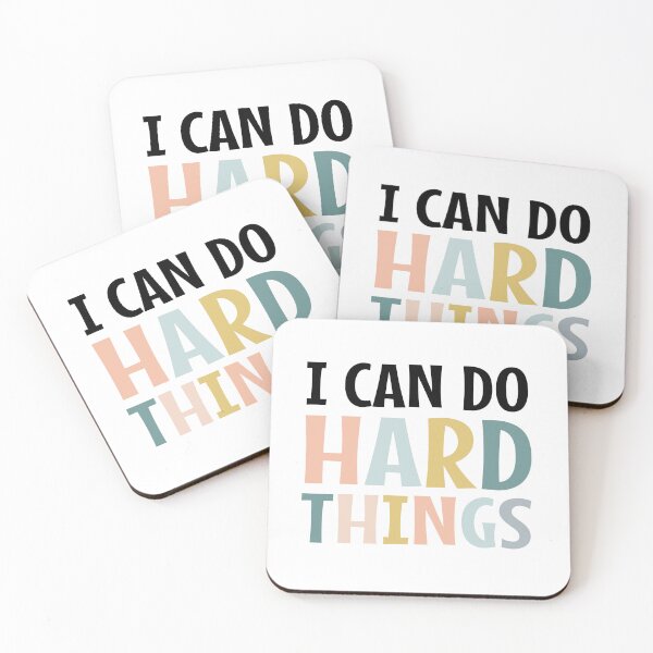 Item preview, I Can Do Hard Things  designed and sold by MOONINSPIRATION.
