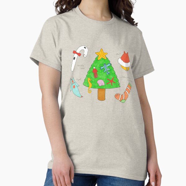 Christmas party of the sea Classic T-Shirt