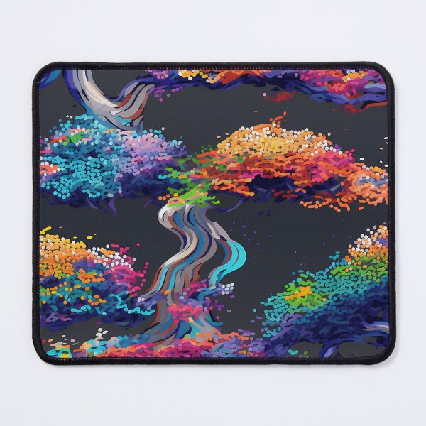 Item preview, Bonsai Art :Pixel Pointillism 2 designed and sold by CareToCanvas.