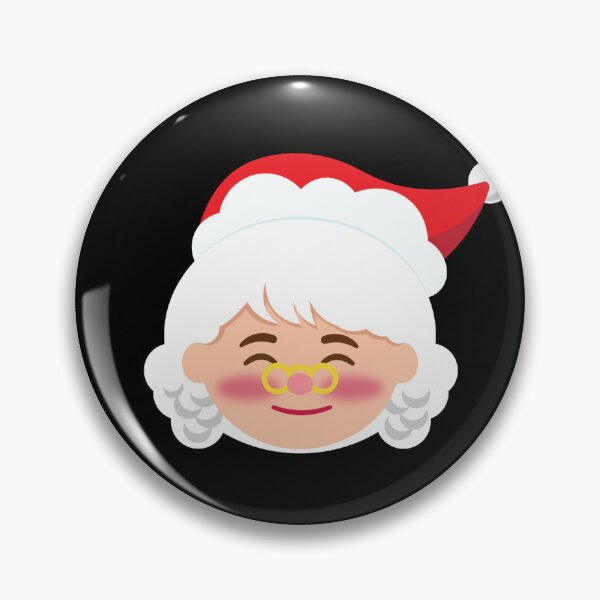 Item preview, Mrs Claus Emoticons Blushing Funny Christmas Mrs Claus Gear designed and sold by DynamicDesign.
