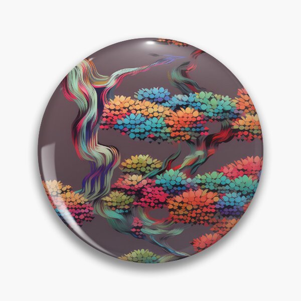 Item preview, Bonsai Art :Pixel Pointillism 3 designed and sold by CareToCanvas.
