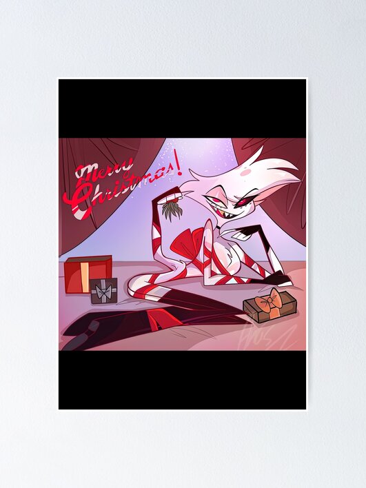 angel dust hazbin hotel christmas