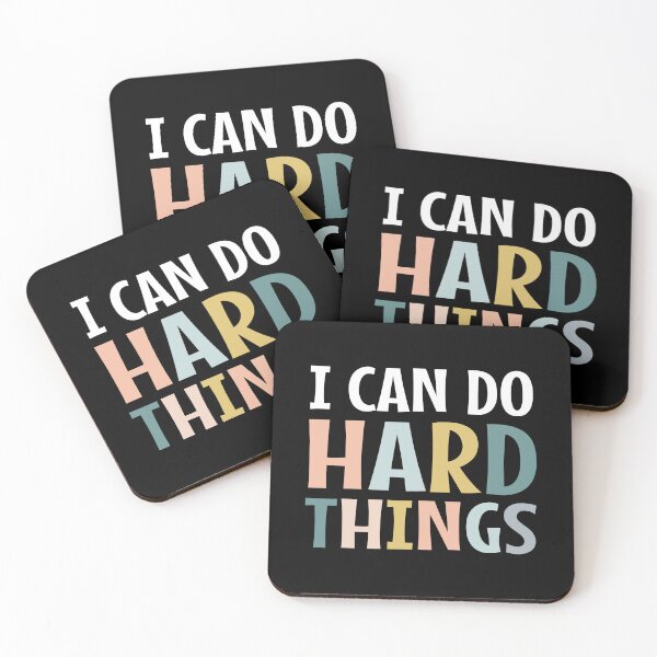 Item preview, I Can Do Hard Things  designed and sold by MOONINSPIRATION.