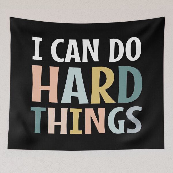 Item preview, I Can Do Hard Things  designed and sold by MOONINSPIRATION.
