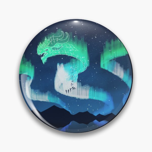Item preview, Subtle Gay MLM Pride Aurora Dragon designed and sold by WaveOfReedLake.
