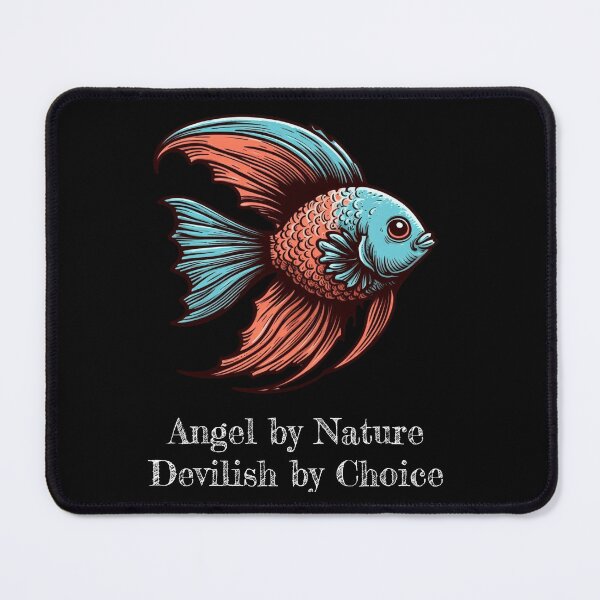 Item preview, Angel by Nature, Devilish by Choice designed and sold by HeadTurningArt.