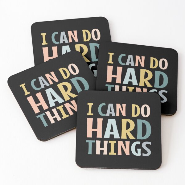 Item preview, I Can Do Hard Things  designed and sold by MOONINSPIRATION.