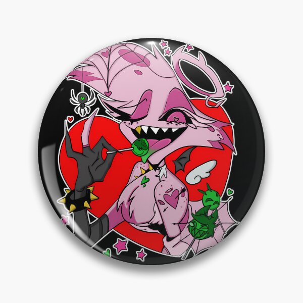 Item preview, Hazbin Hotel Angel Dust (Devil And Angel) designed and sold by Quorplix-art.