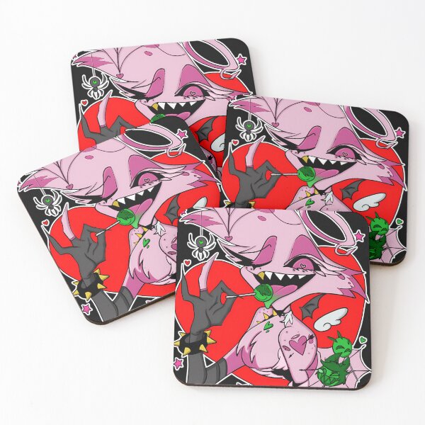 Item preview, Hazbin Hotel Angel Dust (Devil And Angel) designed and sold by Quorplix-art.