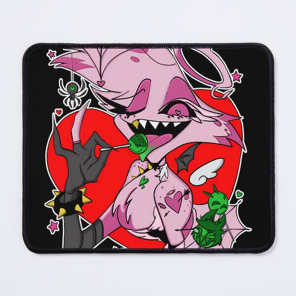 Item preview, Hazbin Hotel Angel Dust (Devil And Angel) designed and sold by Quorplix-art.
