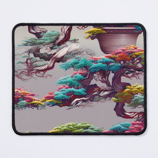 Item preview, Bonsai Art :Pixel Pointillism 7 designed and sold by CareToCanvas.