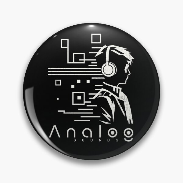 Item preview, Analog Sounds - Retro Minimal Geometric Synthesizer Music Graphic designed and sold by Urban-Alien.