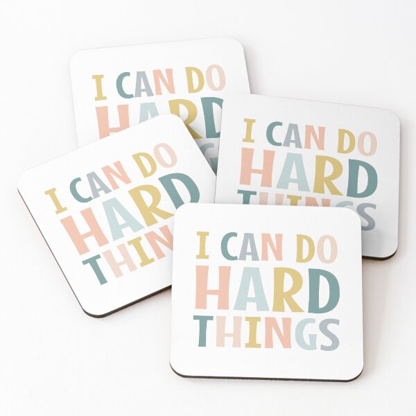 Item preview, I Can Do Hard Things  designed and sold by MOONINSPIRATION.