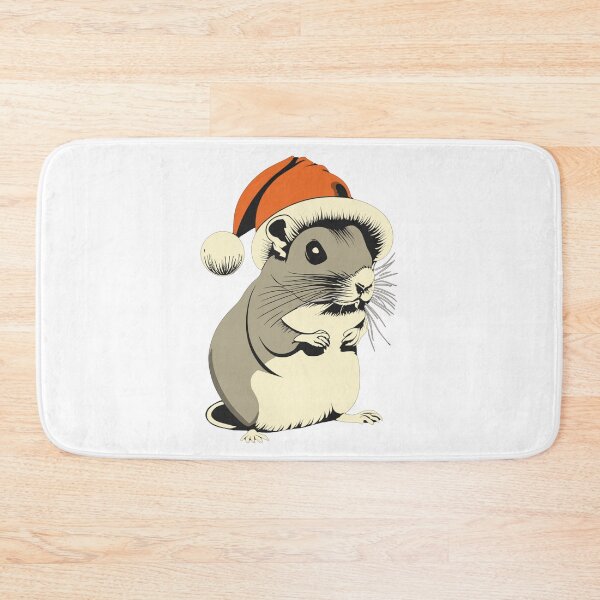 Item preview, Gerbil Jingle: Santa Hat Style designed and sold by EmeraldeaArt.