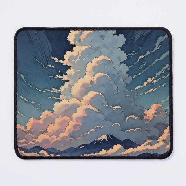 Item preview, She Arrives - A Contemporary Ukiyo-e Nature Landscape designed and sold by Kijiermono.
