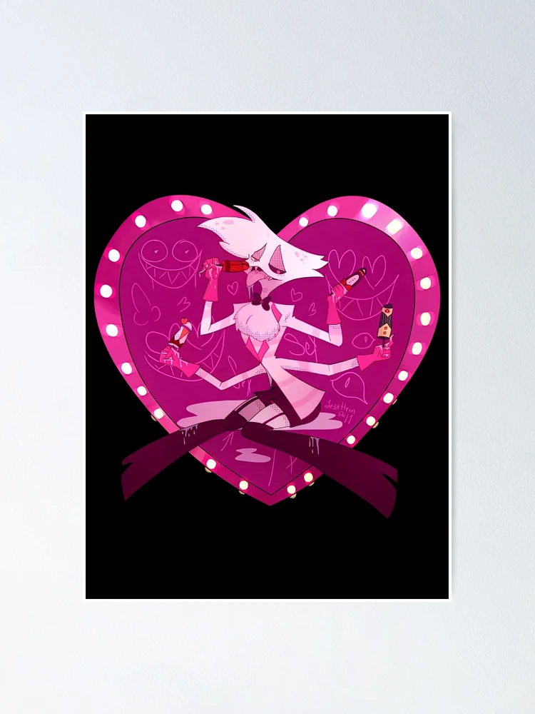 hazbin hotel angel dust heart